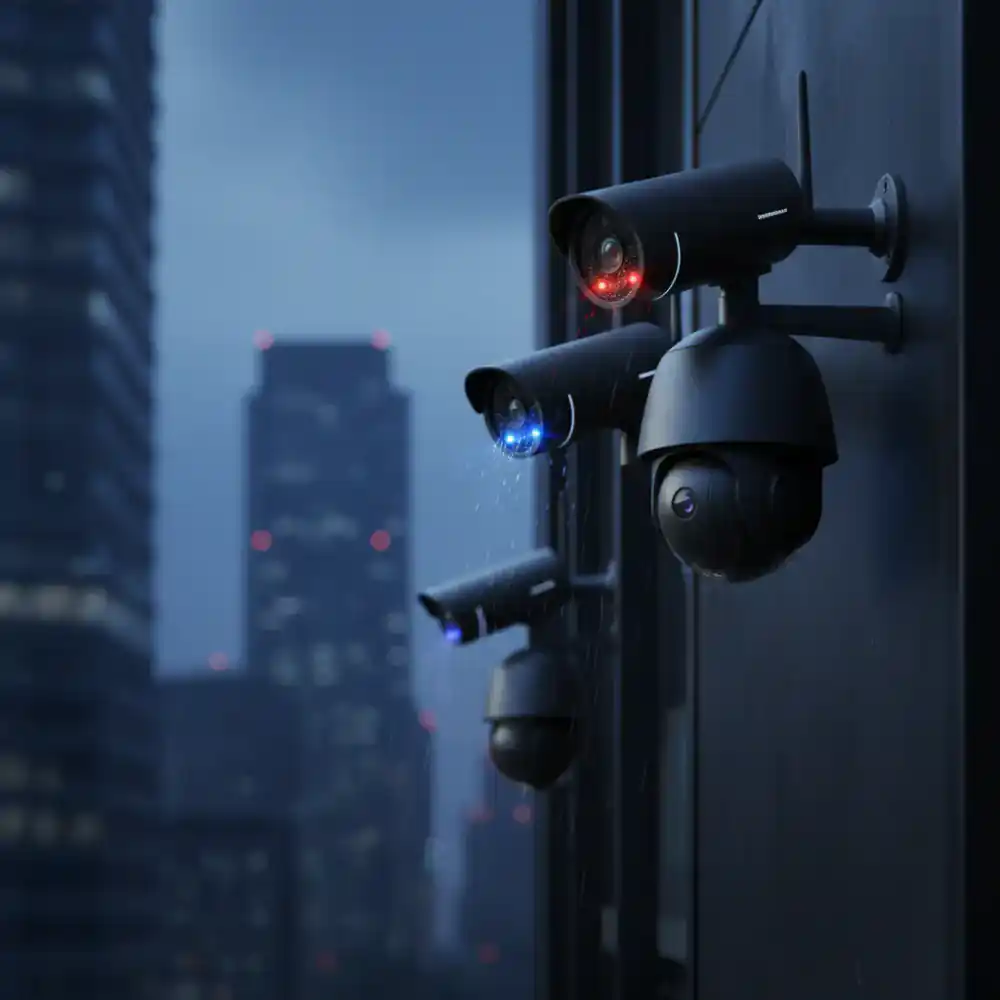 Smart security cameras